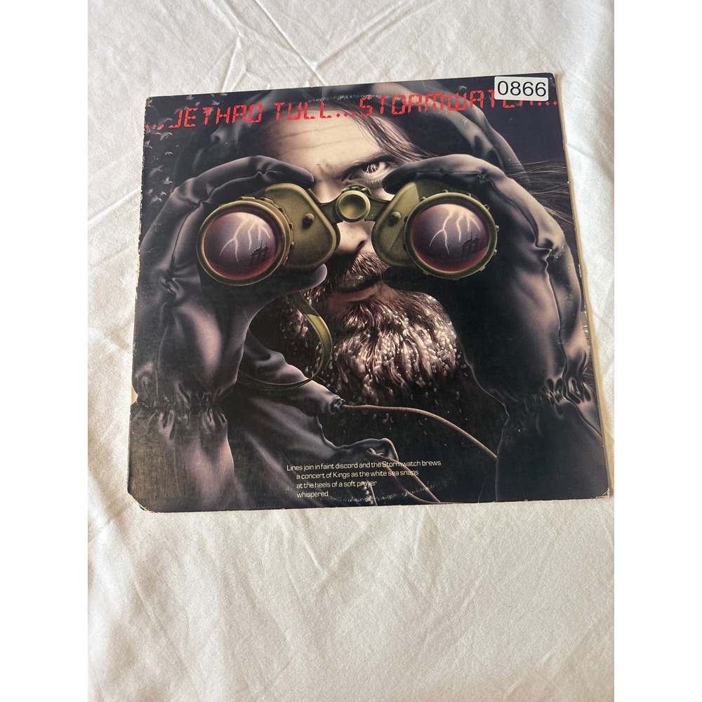 Chrysalis Jethro Tull Stormwatch Vinyl LP 12" Black Good Prog Rock CHR 1238